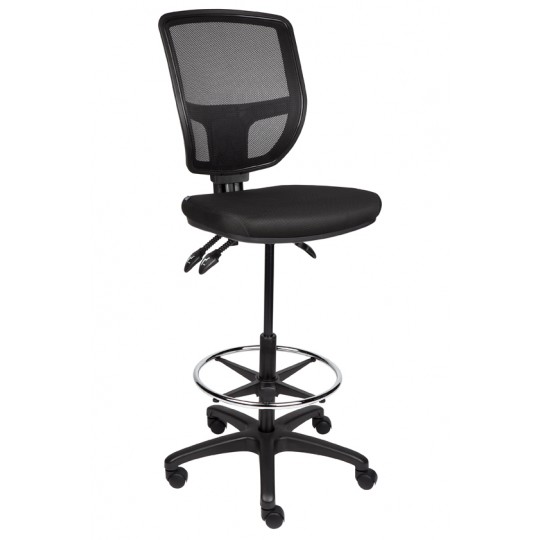 Lily Drafting Chair - Black Base